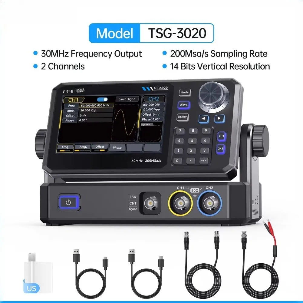 TSG3020 Dual Channel Function  - Function Arbitrary Waveform Generator 评论和价格