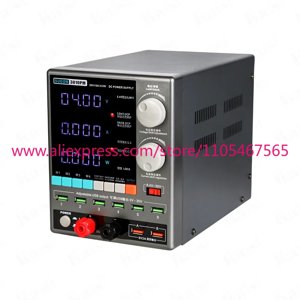 1Pcs 3010PM regulated DC power - Linear Lab Power Supply Adjustable 评论和价格