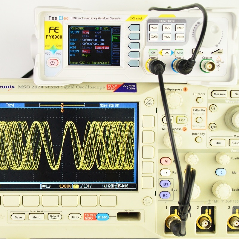 Feelelec FY6900 0-60MHz Digita - Function Arbitrary Waveform Generator 评论和价格