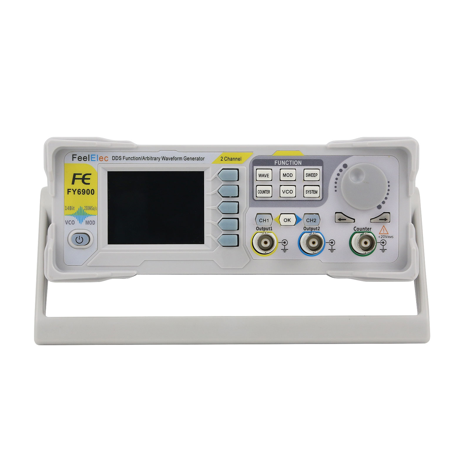FY6900-50M 50MHz 2-Channel Fun - Function Arbitrary Waveform Generator 评论和价格