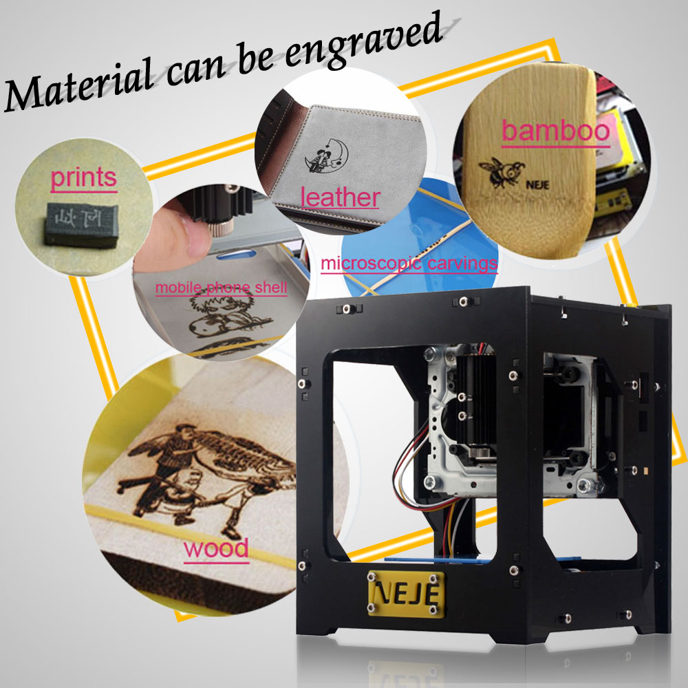 NEJE 500MW Mini CNC Router Las - Mini Laser Engraver Cnc Router 评论和价格