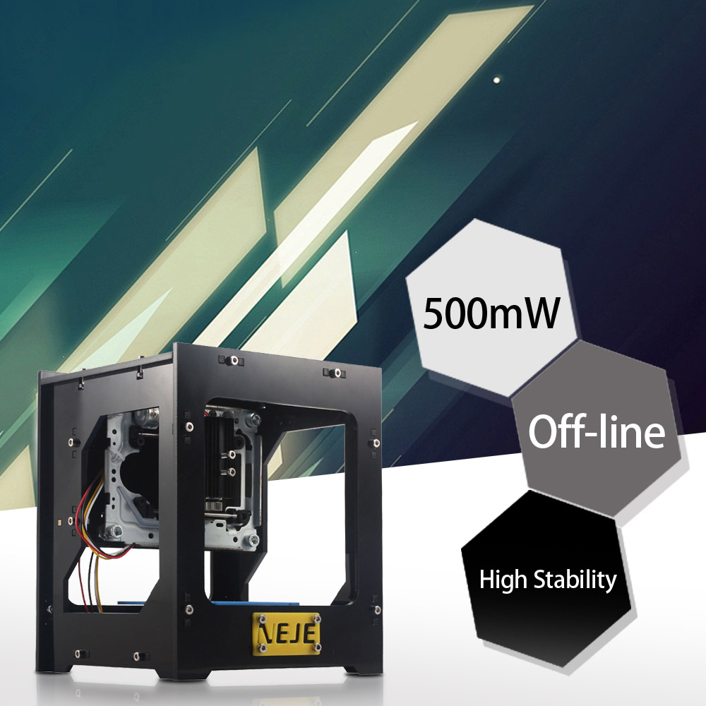 NEJE 500MW Mini CNC Router Las - Mini Laser Engraver Cnc Router 评论和价格