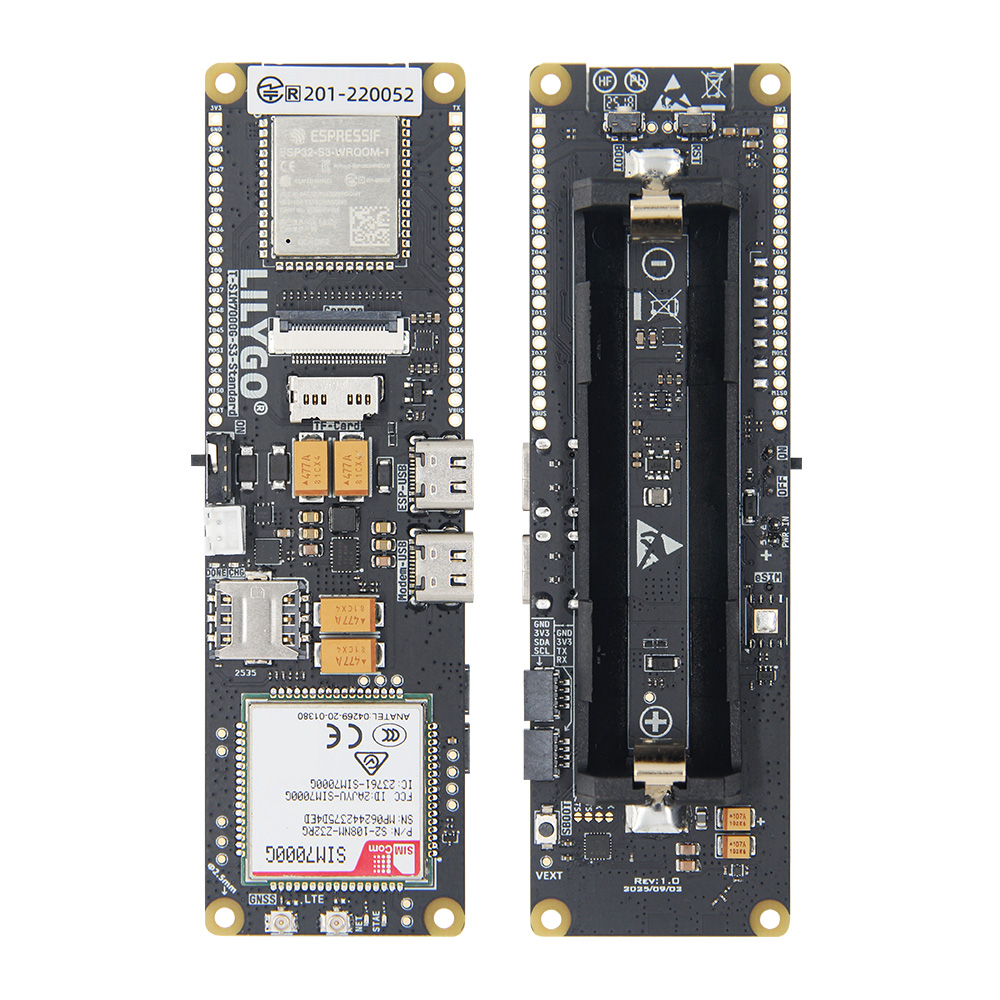 T-SIM7000G-S3-Standard SIM7080 - Esp32 S3 Development Board Lot 评论和价格