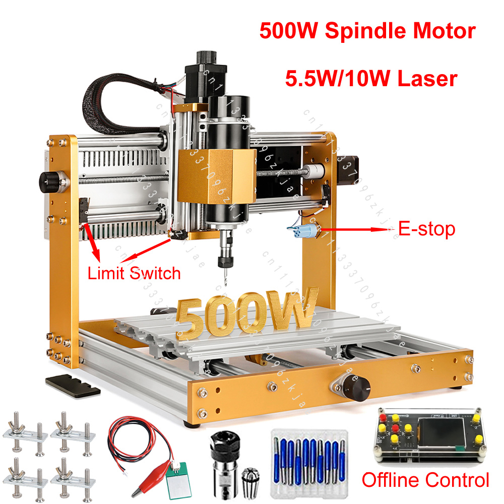 Offline Aluminum Mini CNC Rout - Mini Laser Engraver Cnc Router 评论和价格
